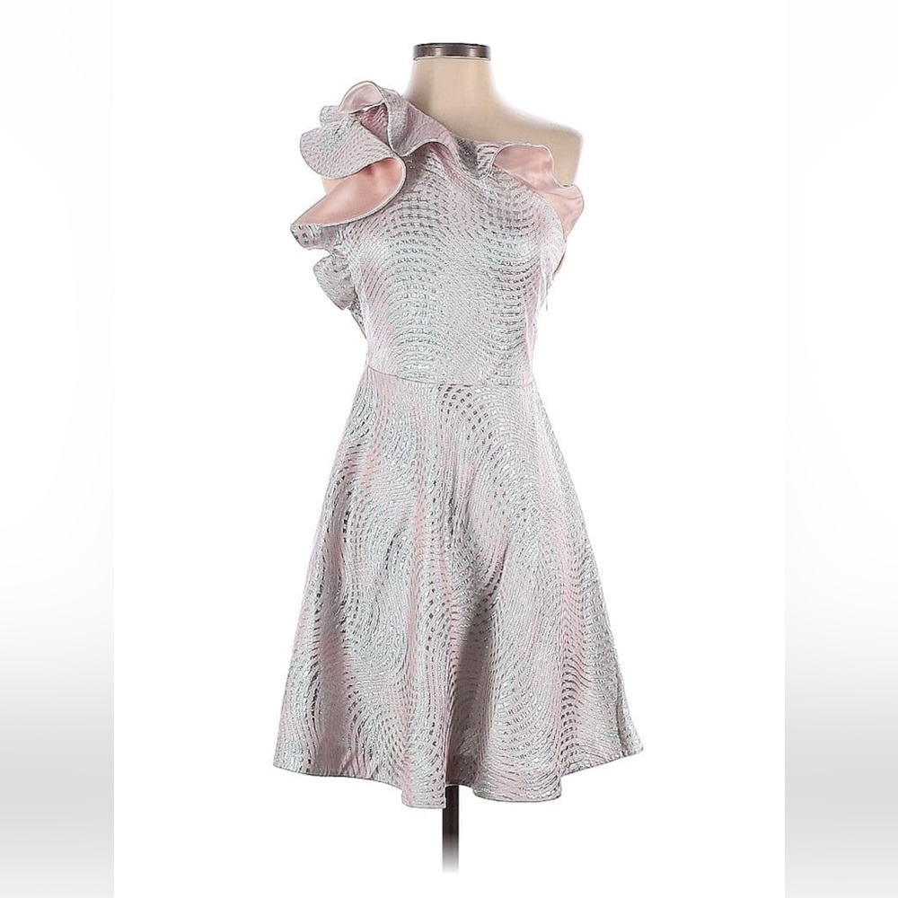 Nha‎ Khanh Blush Caspian Pink Party Dress Size 2